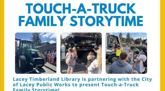Touch a Truck: Jan. 10, 11:00 a.m. – 12:00 p.m.