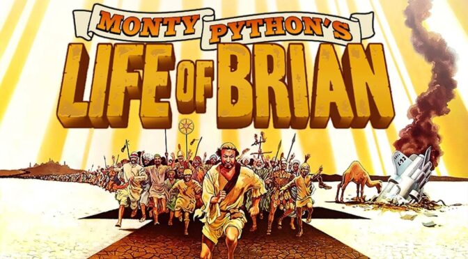 Movie Night at Lacey Library: Monty Python’s Life of Brian (R), Sep. 3, 5:30