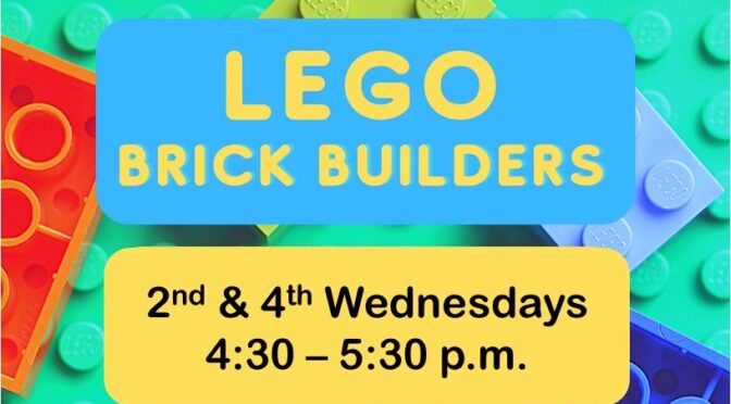 LEGO® Brick Builders: Oct. 28, 4:30-4:30 p.m.
